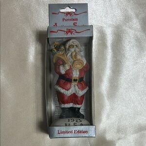 Santa Figurine - Red and White Limited Edition